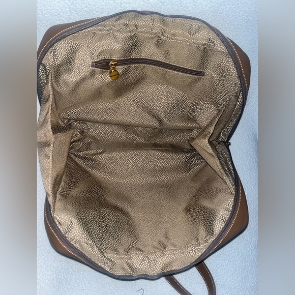 Borbonese Quail Suede Handbag/Satchel - Picture 4 of 13